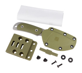 Nóż Real Steel Hunter 165 Green G10, Stonewashed 1