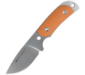 Nóż Real Steel Hunter 165 Orange G10, Stonewashed