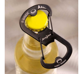 Karabinek Nite Ize S-Biner Ahhh Botle Opener BLK