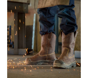 Buty Steel Blue Heller Met Waterproof Bump S3 Oak