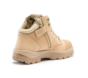 Buty Steel Blue Parkes Zip Scuff S3 SAND