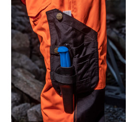 Ocieplane Spodnie Przeciwdeszczowe ProJob 6514 EN