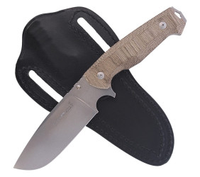 Nóż Viper Borr Green Canvas Micarta, Stone Washed