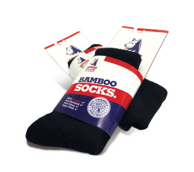 Skarpety Steel Blue Socks 92 Bamboo Black