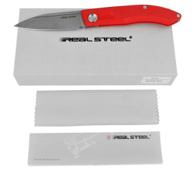Nóż Real Steel Stella Red G10, Greywash VG-10 by P