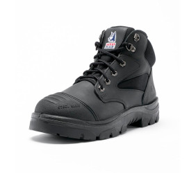 Buty Steel Blue Parkes Zip Scuff S3 BLACK