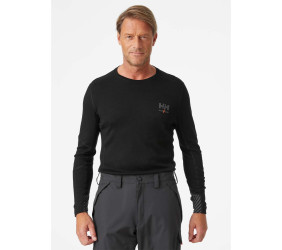Koszulka termo Helly Hansen Lifa Merino Black