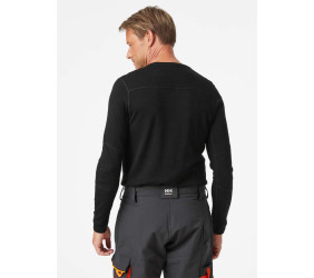 Koszulka termo Helly Hansen Lifa Merino Black