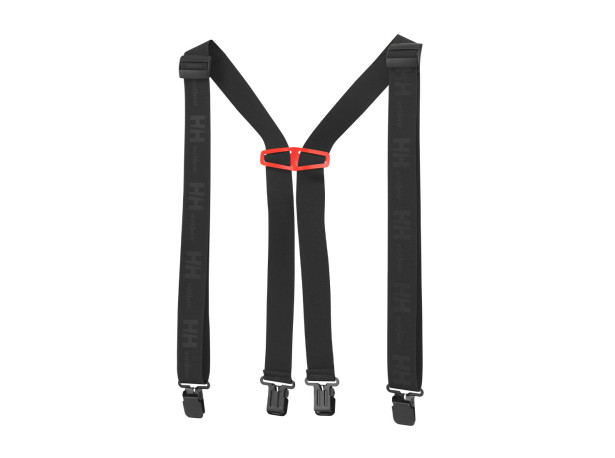 Szelki Helly Hansen Logo Suspenders Black