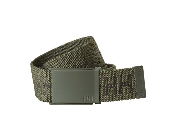 Pasek Helly Hansen Logo Webbing Belt GREEN