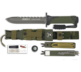 Nóż K25 32134 Thunder II Camo