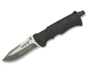 Nóż K25 19588 Tactical Black Titanium