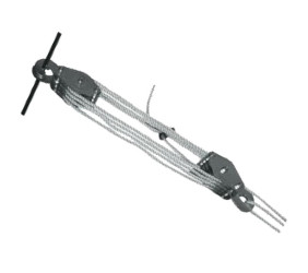 Uniwersalny system bloczkowy z liną do 300 kg