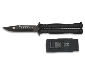 Nóż motylek K25 02131 Balisong Black