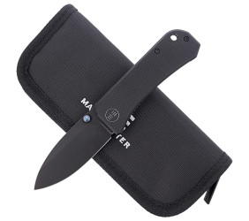 Nóż WE Knife Banter Black G10, Black Stonewashed C