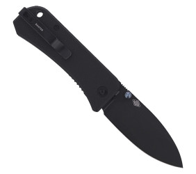 Nóż WE Knife Banter Black G10, Black Stonewashed C