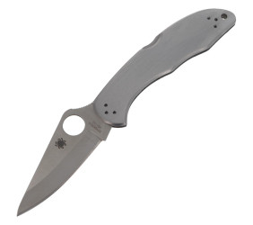 Nóż Spyderco Delica 4 Stainless Plain (C11P)