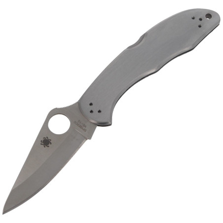 Nóż Spyderco Delica 4 Stainless Plain (C11P)