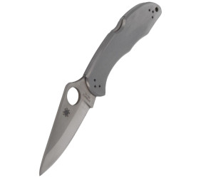 Nóż Spyderco Delica 4 Stainless Plain (C11P)