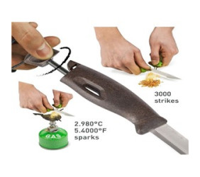 Light My Fire Nóż z krzesiwem FireKnife Sagegreen