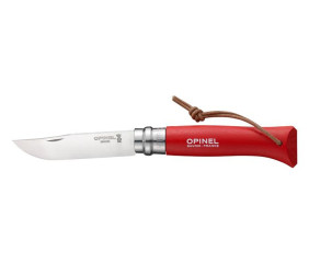 Opinel Nóż Inox Origins Red blister No.08 001981