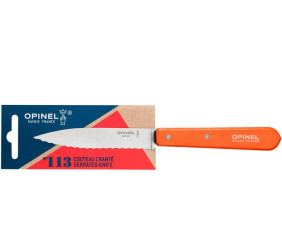 Opinel Nóż Serrated Orange 113
