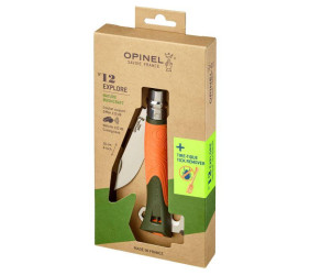 Opinel Nóż Explore Orange Tick Remover 12