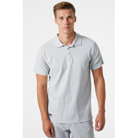Koszulka Polo Helly Hansen Manchester Grey Fog
