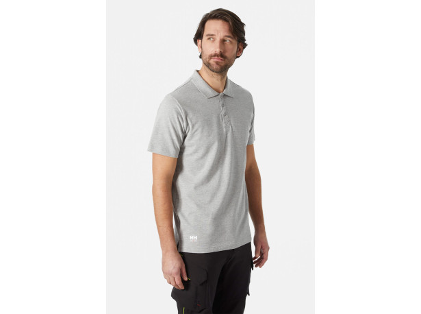 Koszulka Polo Helly Hansen Manchester Grey Melange