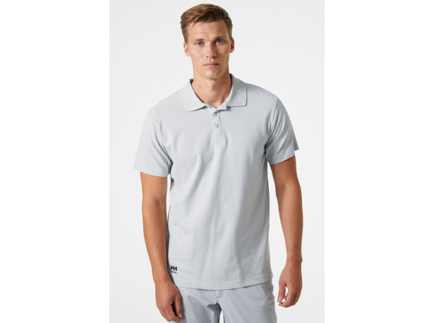 Koszulka Polo Helly Hansen Manchester Grey Fog
