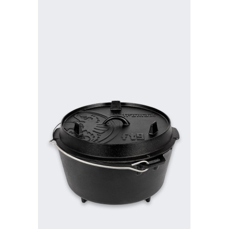 Żeliwny Kociołek Holenderski z Nóżkami Petromax 9