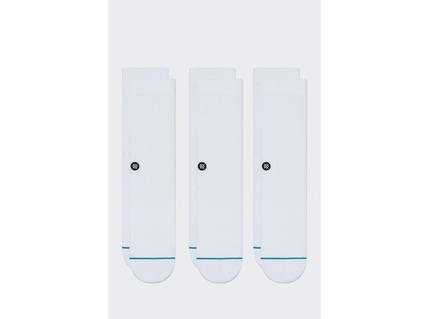 Skarpety Stance Icon Crew 3 pary White