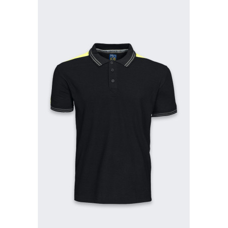 Koszulka Polo Projob 2018 Pique BlackYellow
