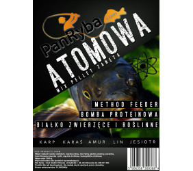 Pellet zanęta method feeder ATOMOWA