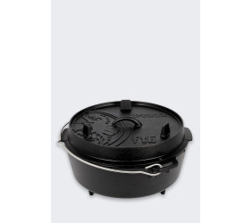 Żeliwny Kociołek Holenderski z Nóżkami Petromax 6