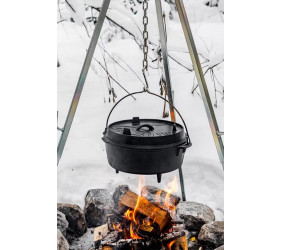 Żeliwny Kociołek Holenderski z Nóżkami Petromax 6