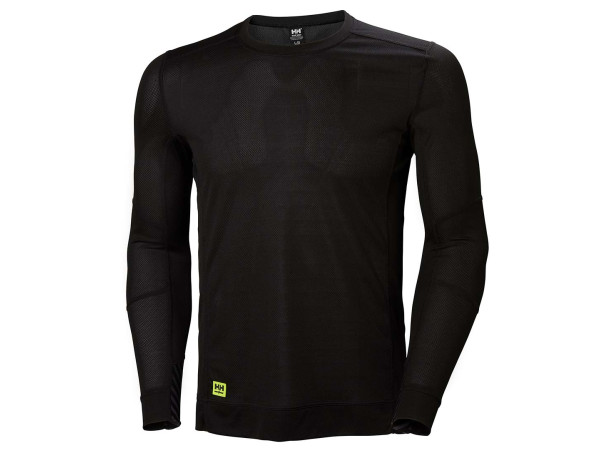 Koszulka termoaktywna Helly Hansen Lifa Black
