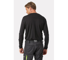 Koszulka Termoaktywna Helly Hansen Lifa Black