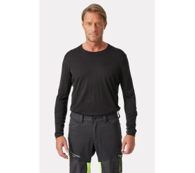 Koszulka Termoaktywna Helly Hansen Lifa Black