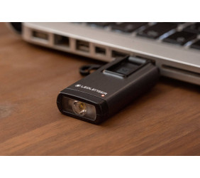 Latarka Ledlenser K6R szara