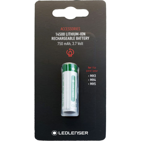 Akumulator Ledlenser 14500 do latarek MH3/4/5