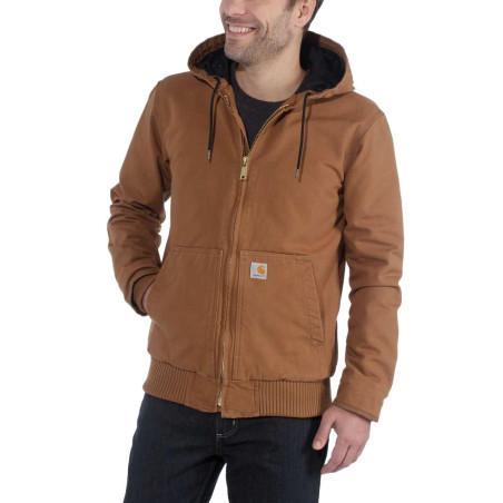 Kurtka Carhartt Duck Active Jacket Brown
