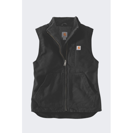 Damska Kamizelka Carhartt Sherpa Mock Neck Black