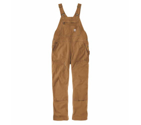 Ogrodniczki Carhartt Rugged Flex Canvas Brown