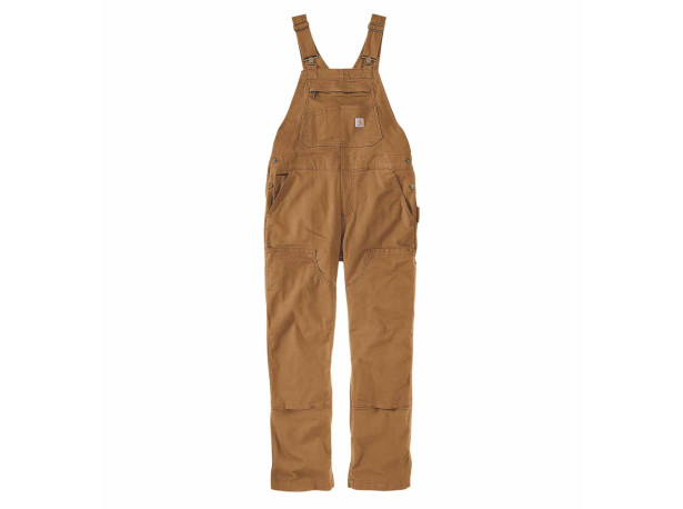 Ogrodniczki Carhartt Rugged Flex Canvas Brown