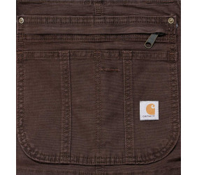 Ogrodniczki Carhartt Crawford Double Front Brown
