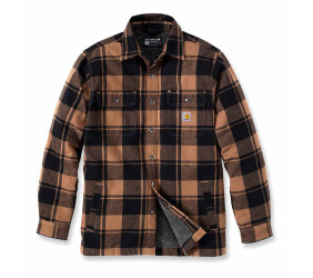 Koszula Wierzchnia Carhartt Heav Flannel Brown