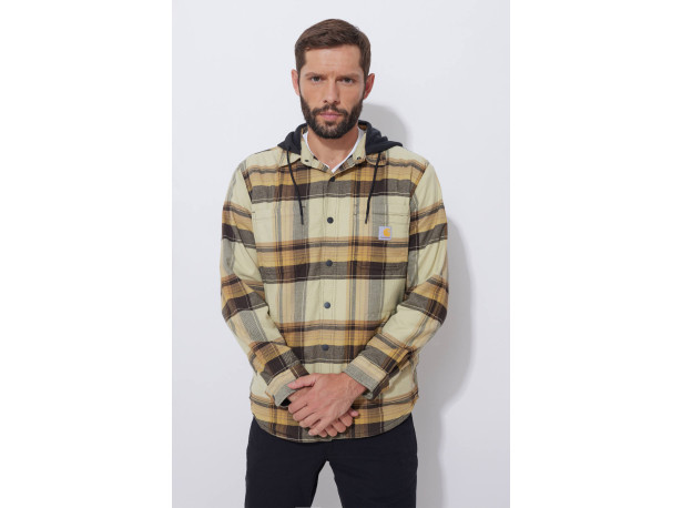 Koszula Wierzchnia Carhartt Flannel Dark Brown