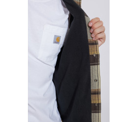 Koszula Wierzchnia Carhartt Flannel Dark Brown