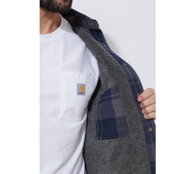 Koszula Wierzchnia Carhartt Heav Flannel Navy